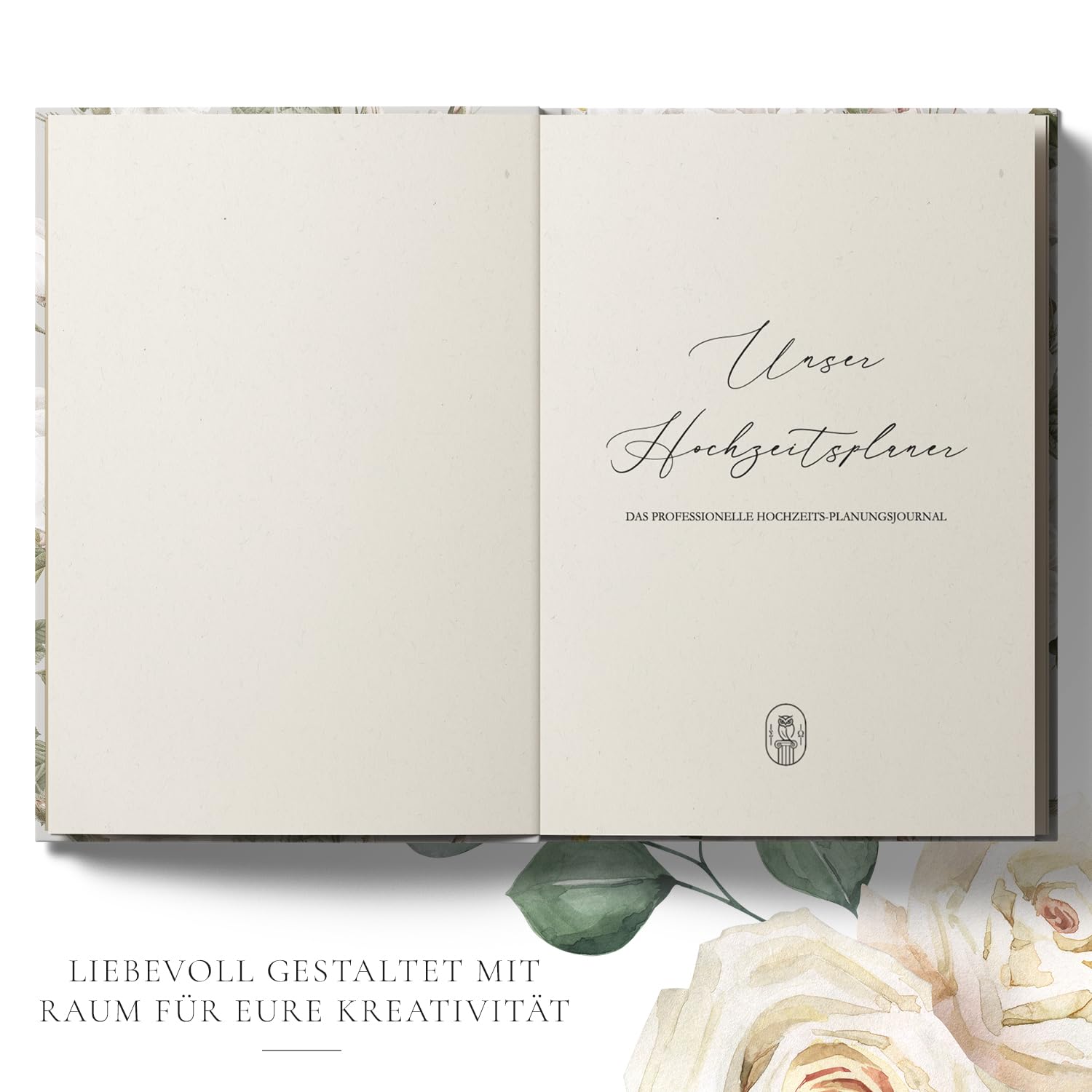 UNSER HOCHZEITSPLANER: Professionelles Arbeitsbuch mit ausführlichem Ratgeber, Memorykeeper auf 540 Seiten DIN A4 Hardcover - inklusive umfangreicher ... für eigene Kreativität (HOCHZEIT ESSENTIALS)