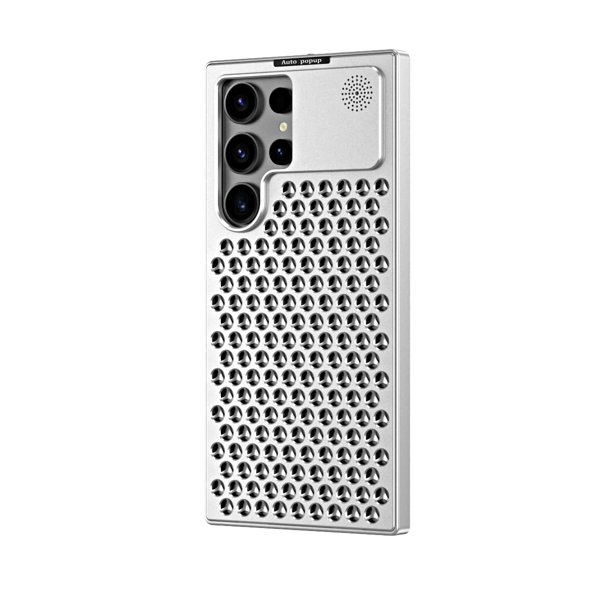 Samsung Galaxy S23 Ultra シルバー ケース付き Amazon.com: Newhalper for Samsung Galaxy S23 Ultra Case Aluminum