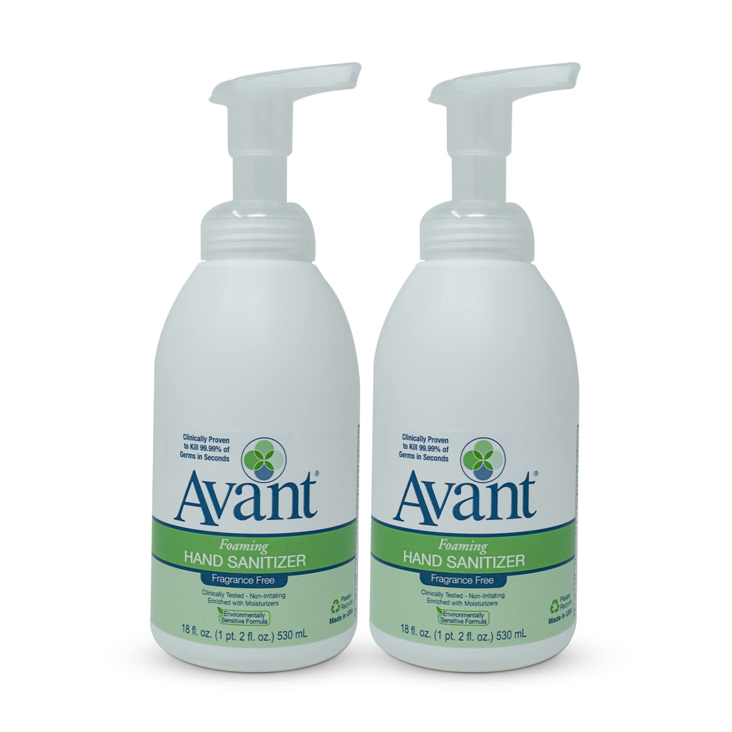 Avant FOAMING HAND SANITIZER (4 pack 1000ml plastic cartriage)
