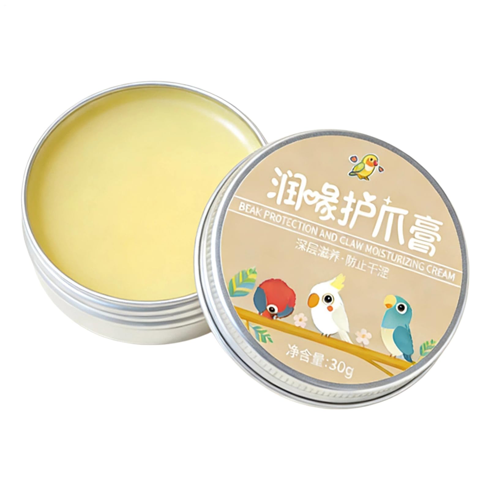 Tiajingzi Bird Beak Ointment - Parakeet Paw Repairing Product - Parakeet Paw Moisturizer | for Vet Clinic Aviary Shelter Caregiver Trainer Pet Parent Daily Routine Home Office Apartment Macaw Conure