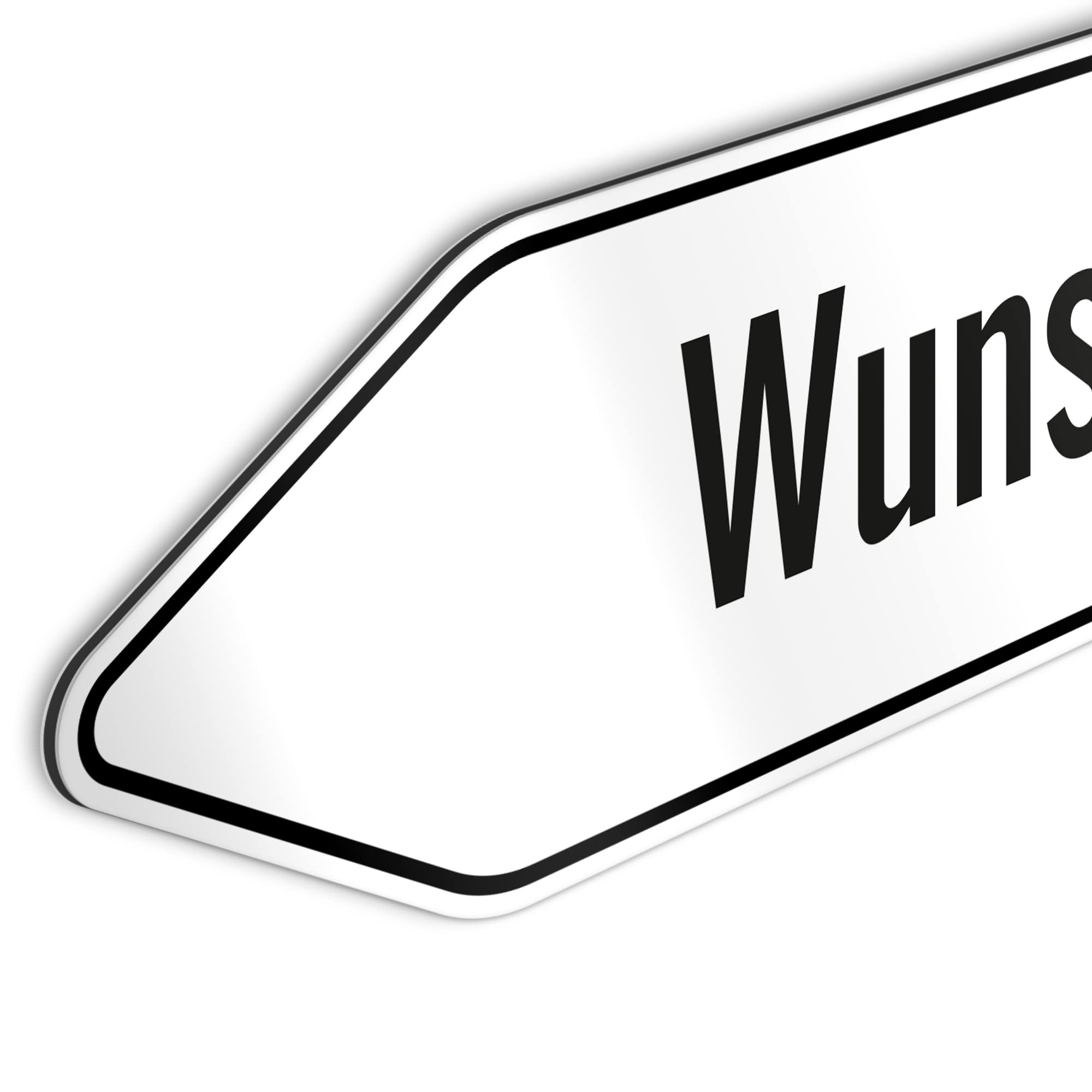 Personalisierbarer Wegweiser Aus Alu Dibond - Mit Wunschtext, 3 Größen, Pfeilrichtung & Hintergründe Wählbar - Deko Für Haus Und Garten Personalisierbarer Wegweiser Aus Alu Dibond - Mit Wunschtext, 3 Größen, Pfeilrichtung & Hintergründe Wählbar - Deko Für Haus Und Garten