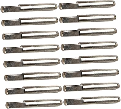 16Pcs Harp String Nails Accessories Durable Metal Tuning Pins for Lyre Harp Zither and String Instruments Construction for Musicians