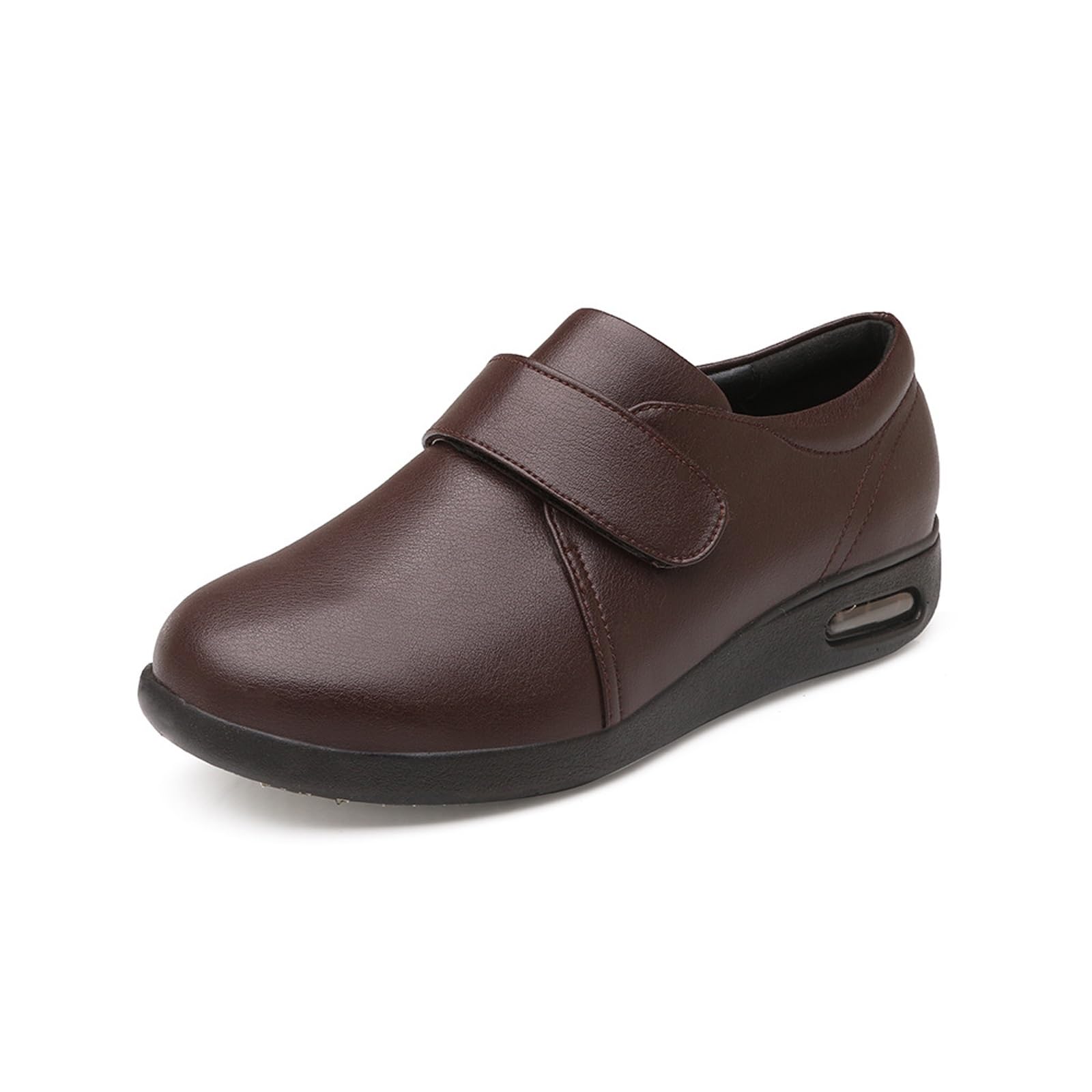 Buty Ortopedyczne Do Chodzenia Dla Kobiet O Szerokiej Szerokości, Pianka Z Pamięcią Kształtu Z W Pełni Regulowanymi Zapięciami, Chodzenie Ortopedyczne Obrzęk Opuchnięte Stopy Zapalenie Stawów