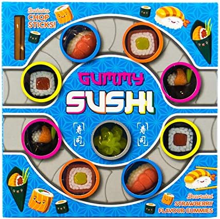 Gummy Sushi Selection with Chopsticks Christmas Stocking Filler