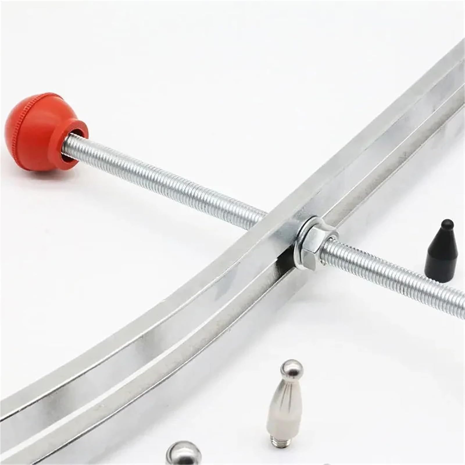 Set di estrattori in alluminio per ammaccature auto, non danneggia la vernice, impugnatura ergonomica, sollevatore per ammaccature del pannello dell'auto