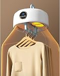 Portable Clothes Dryer - Compact Foldable Mini Laundry Dryer with Dry Bag, Quick Drying Electric Clothes Drying Machine for Travel, RV, Home (US Adapter)