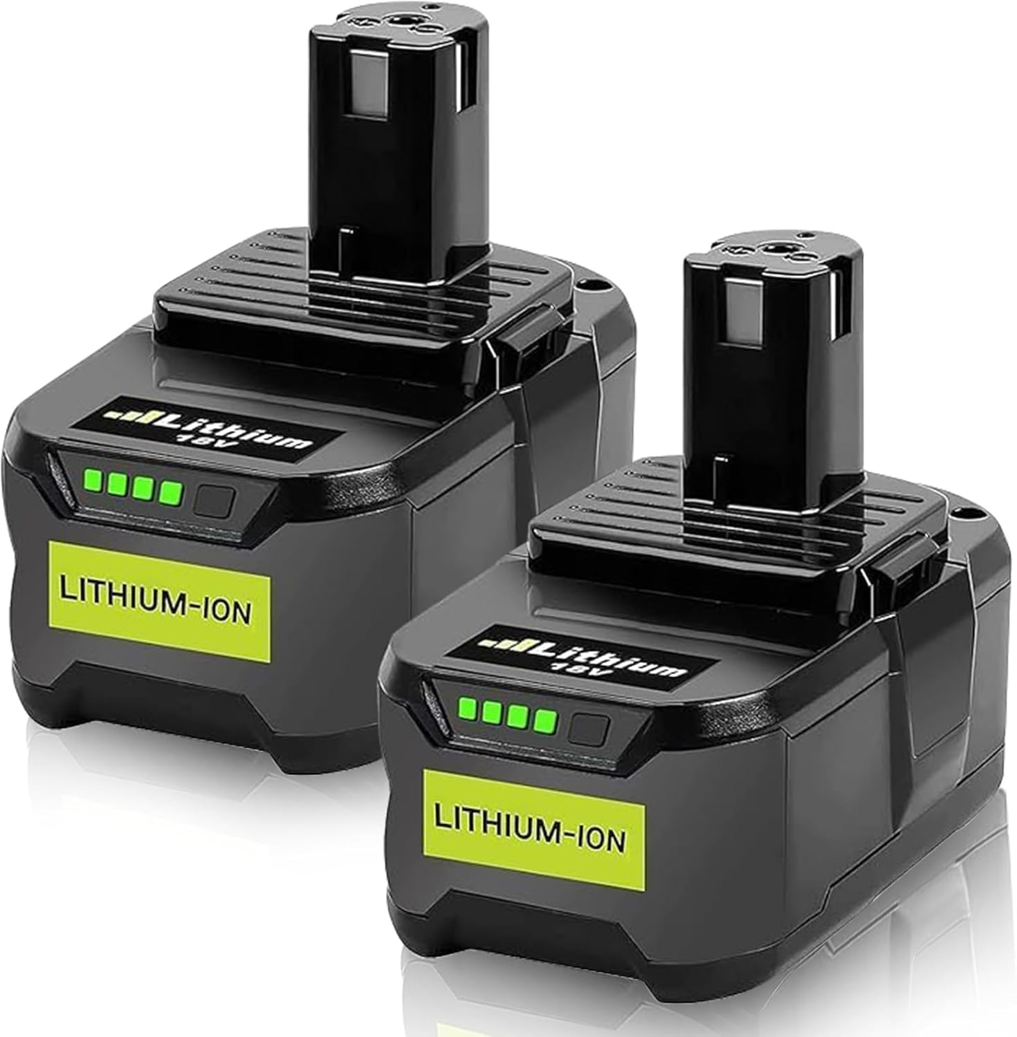 2 Stück Ersatzakku für Ryobi