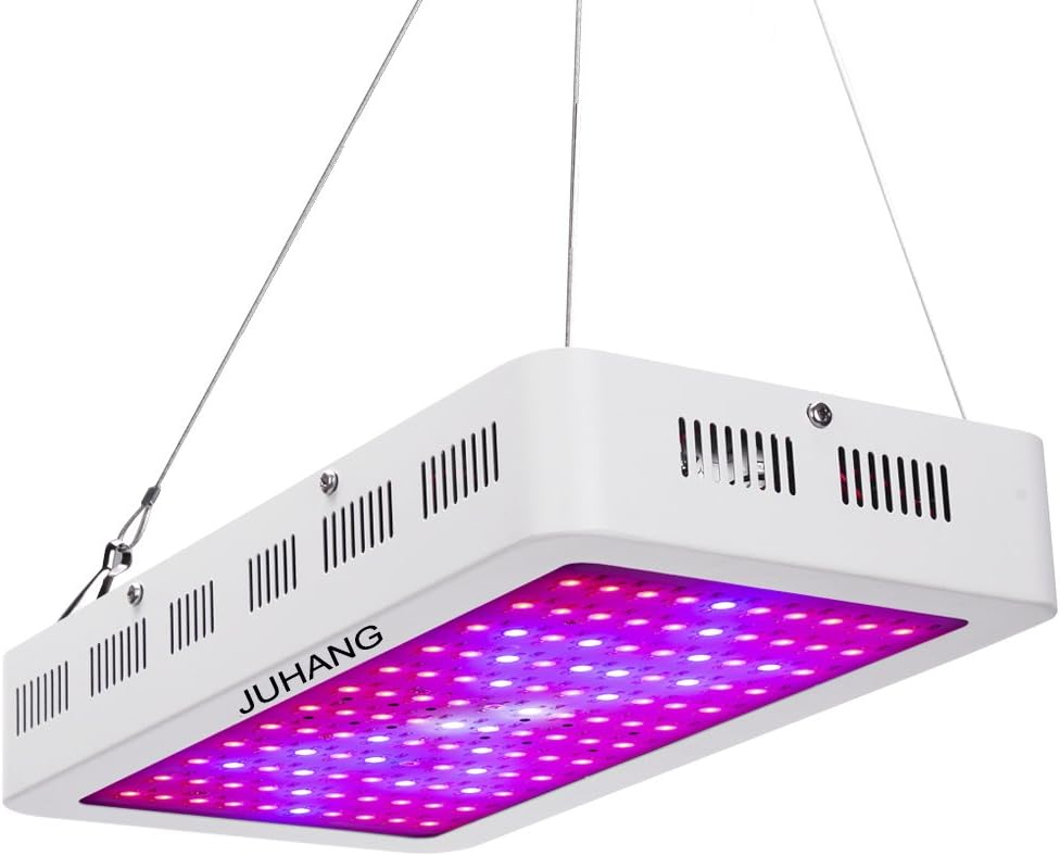 JUHANG Super Brighter 1200W LED Grow Light Full Spectrum Indoor Grow Lights for Plants Veg and Flower in Greenhouse Tent Plant