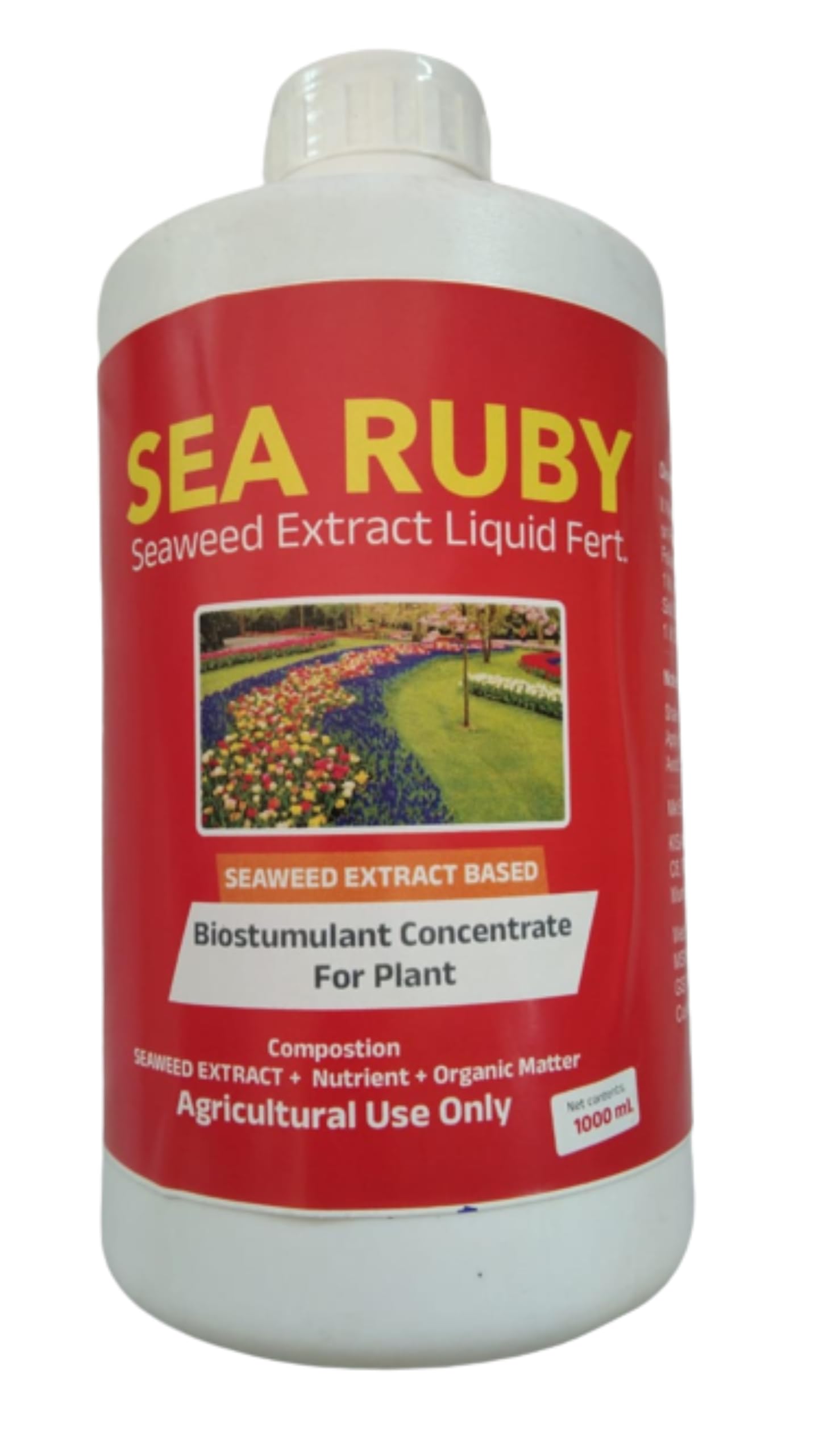 See full amazon price history chart for Sea Rubby Fish Fertilizer Concentrate Liquid Seaweed Fertilizer Tonic for Plants | All Purpose Indoor & Outdoor Plants, for Plant Growth, Flowering & Fruiting� (4 lit) Sea Rubby Fish Fertilizer Concentrate Liquid Seaweed Fertilizer Tonic for Plants | All Purpose Indoor & Outdoor Plants, for Plant Growth, Flowering & Fruiting� (4 lit) (B0CMJ7RTHN) Amazon Price History, Amazon Price Tracker
