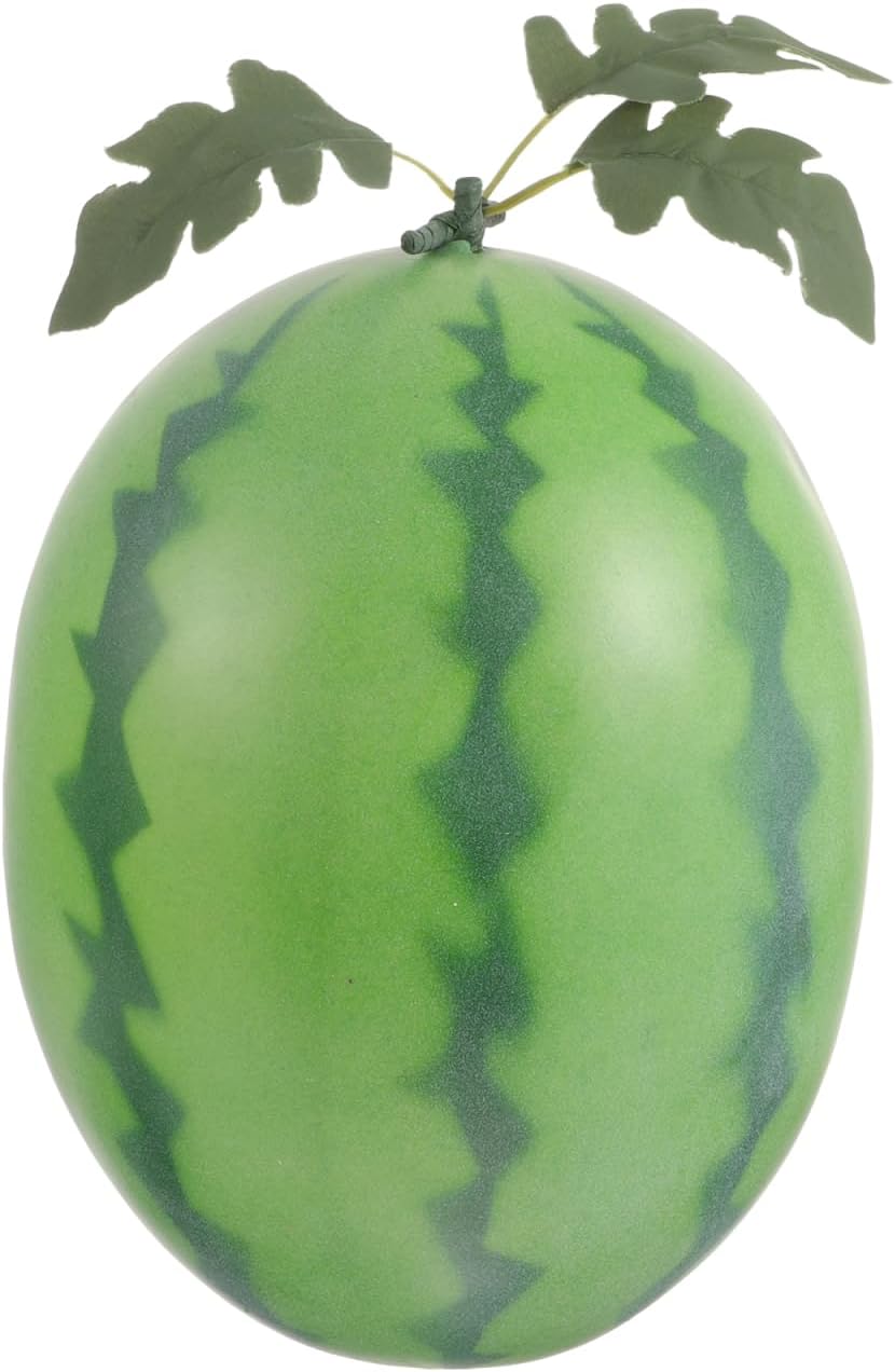 Artificial Watermelon Decorative Foam Fruit Simulated Watermelon Model for Home Decor