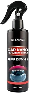 Coating Agent Glossy,Car Wax Polish Spray Waterless Car Wash & Wax Polish, Ceramic Coating for Automobile Car Buffer Kit Easily for Repair Paint Scratches, Scratches, Water Spots