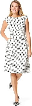 Burda Style Pattern 6239 - Misses Dresses with Fitted Waistbands, Size A 8-10-12-14-16-18