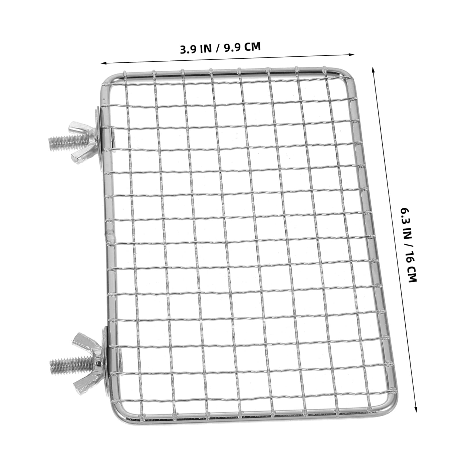 BESPORTBLE Bird Activity Center Stainless Steel Mesh Playground for Parakeets Cockatiels Engaging Jumping Platform Spacious Resting Area Interactive Bird Stand for Play Training