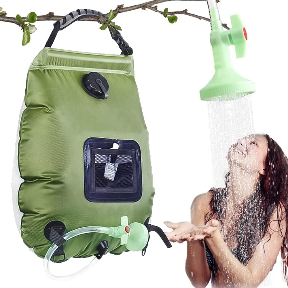 Douche Portable 62W Rechargeable Pour Camping - Eau Chaude Instantanée Avec Tuyau De 2m