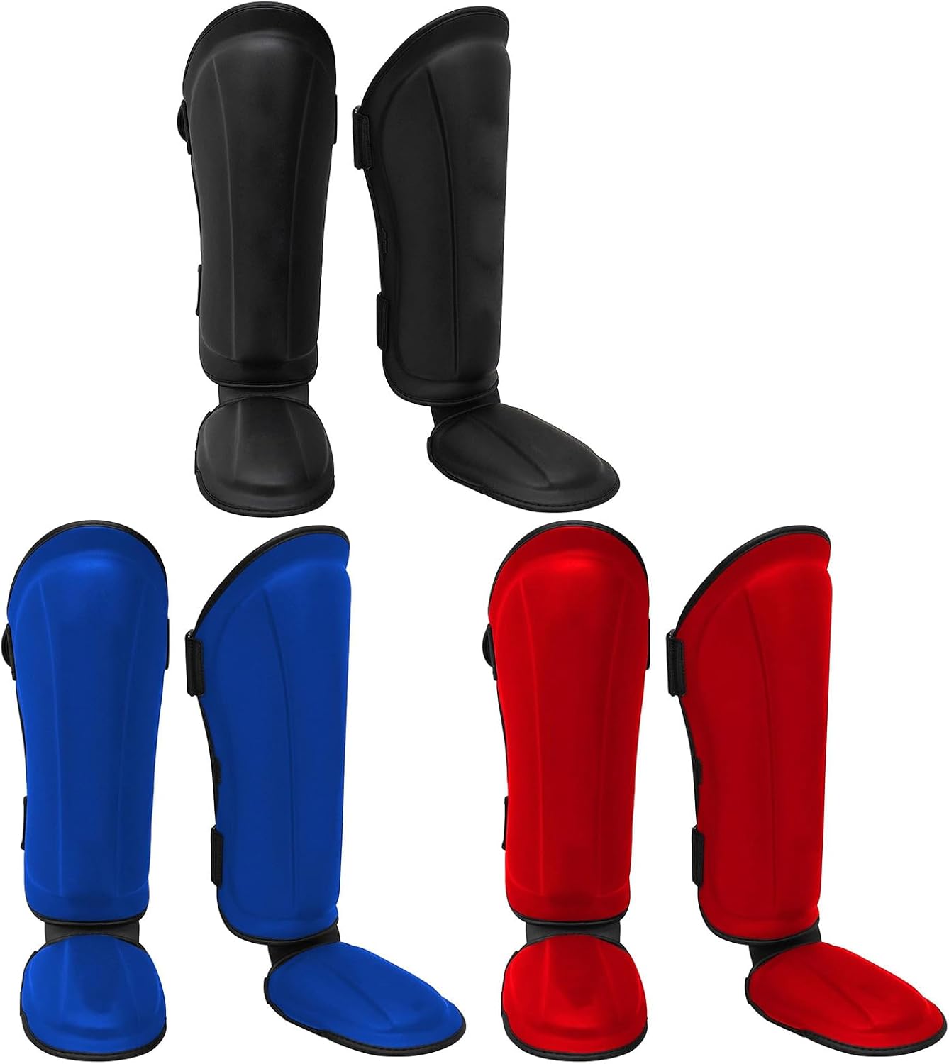 OAJABBGE キックボクシング すね当て 格闘技 レッグガード スパーリング トレーニング 保護ギア テコンドー ボクシング 格
