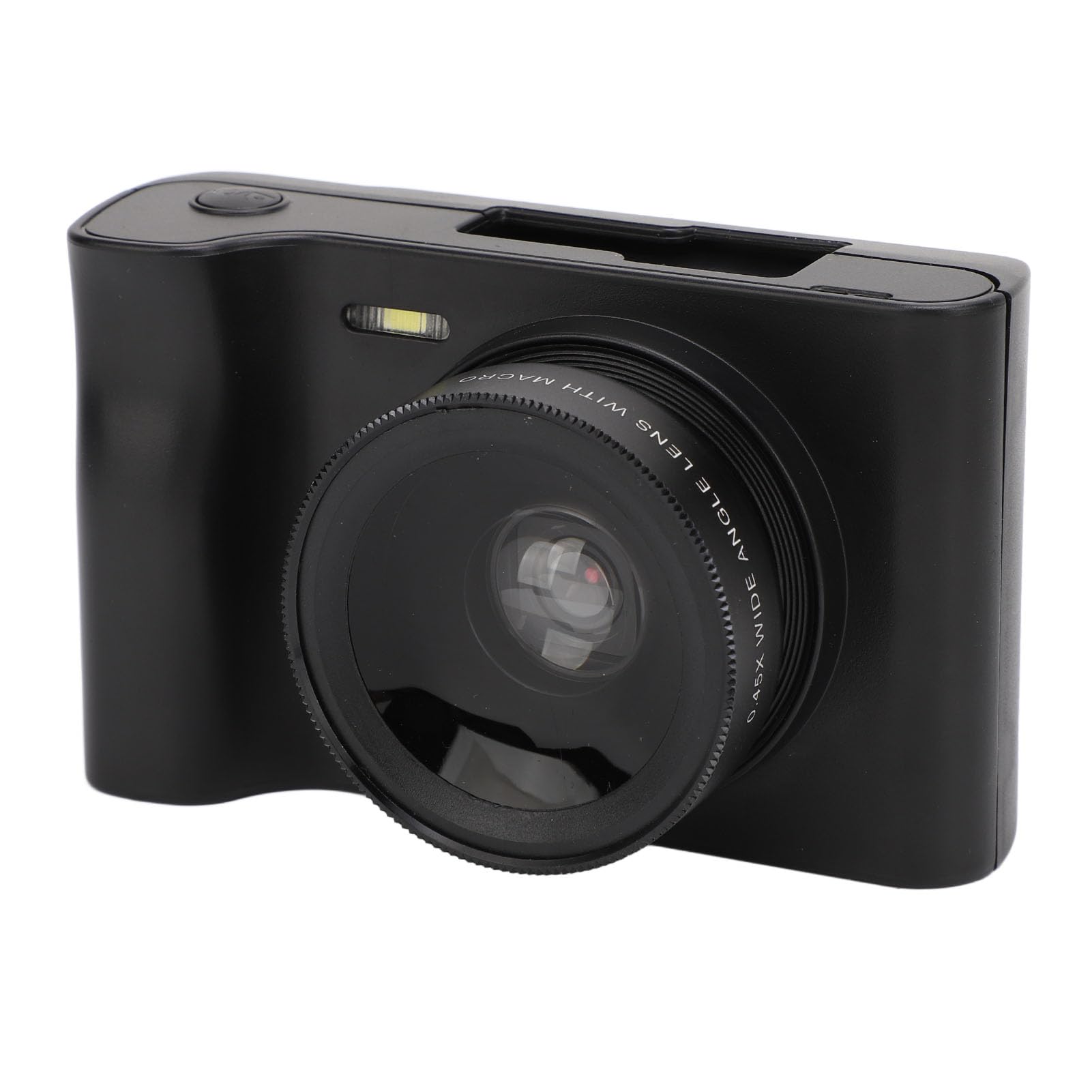 Fotocamera Digitale 2.5K 24MP 16x Zoom Digitale WIFI Fotocamera Mirrorless per Viaggi, Giochi MP3 in Plastica 1800mAh con Schermo da 2,88 Pollici per Principianti (BLACK)