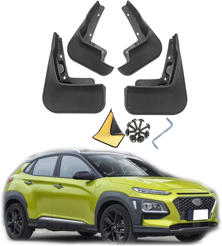 PLKASHUC Mud Flaps Car Mudguards for Hyundai Encino 2018-2023.