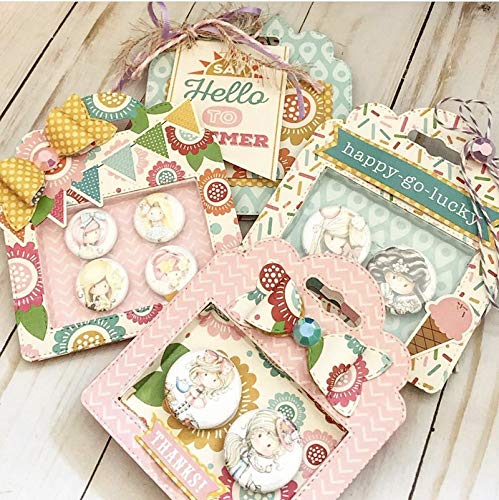 KSCRAFT Cute Tag with Box Metal Cutting Dies Stencils for DIY Scrapbooking/photo album Decorative Embossing DIY Paper Cards