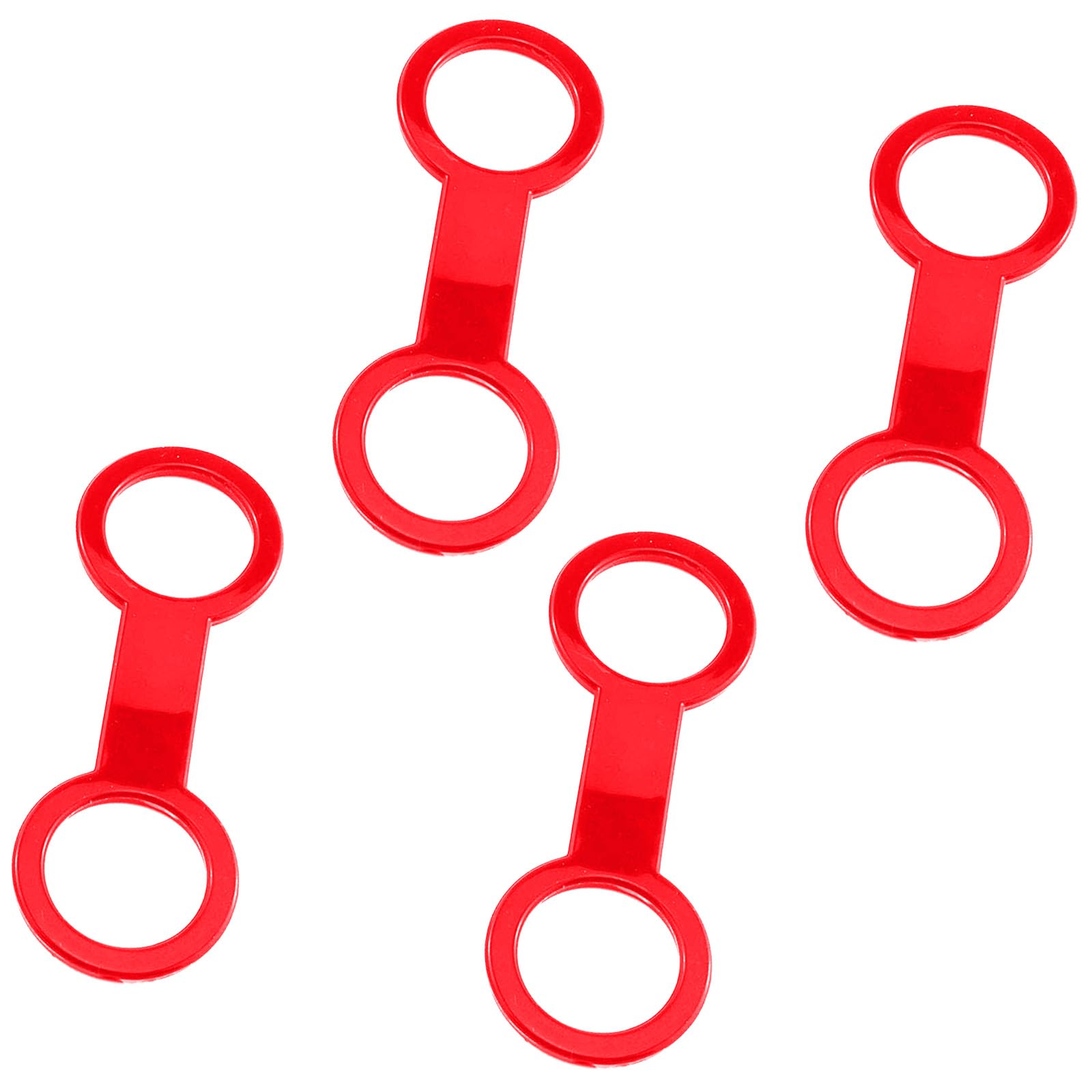 WWHJR 4Pcs Silicone Snorkels Strap Keeper Dives Universals Clip Snorkels Strap Keeper Tube Holder Diving Accessory Buckle
