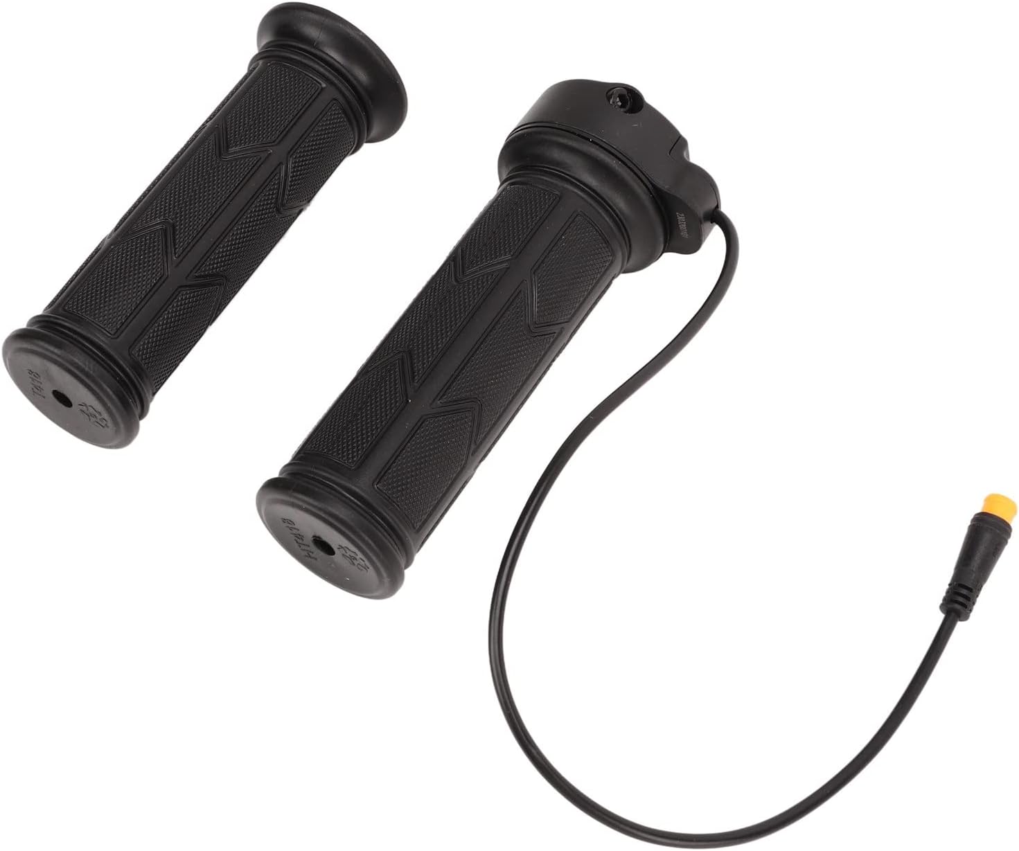 Drfeify 192X Full Rotation Thumb Throttle for Electric Bikes 1 Pair E Bike Accelerator Handle Grip 3 Pin Connector Compatible with Most E Bikes and Scooters