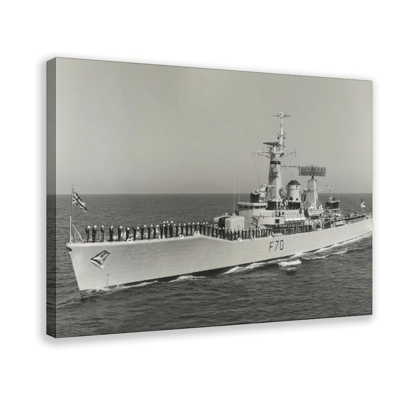 Jbgqgag Hms Apollo Frigate Canvas Poster Bedroom Decor Landscape Office Room Decor Gift 08X12inch(20X30cm)