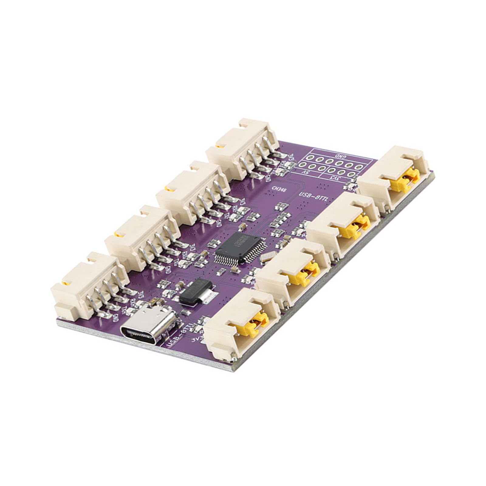 Procesador USB de serie multicanal para optimizar la interconexión de 8 canales 7
