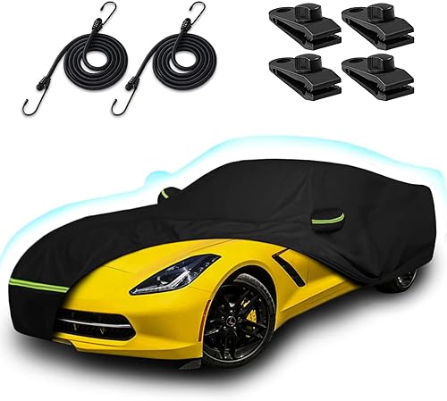 Miniatura 13 de Cubierta de coche de 6 capas para Chevy Suburban/GMC Yukon XL/Cadillac Escalade ESV 2007-2025, cubierta completa impermeable para todo clima