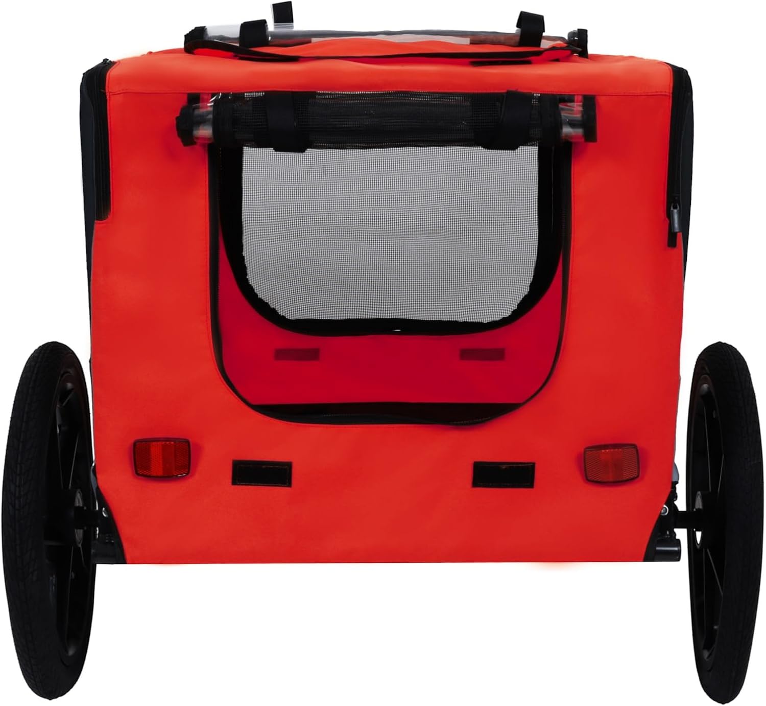 Pet Bike Trailer Dog Cart for Bicycle,Suitable for Small and Medium Pets, Easy Folding Cart Frame, Quick Release Wheel, Non-Slip Floor, Internal Leash
