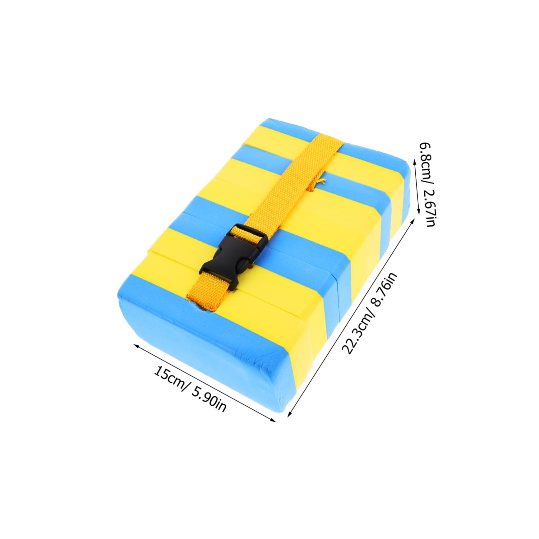 SUPVOX Buoyancy Backboard Boys and Girls Swimming Aid Floatation Belt Pool Exercise Kayaking Bright Safe for Water Activities