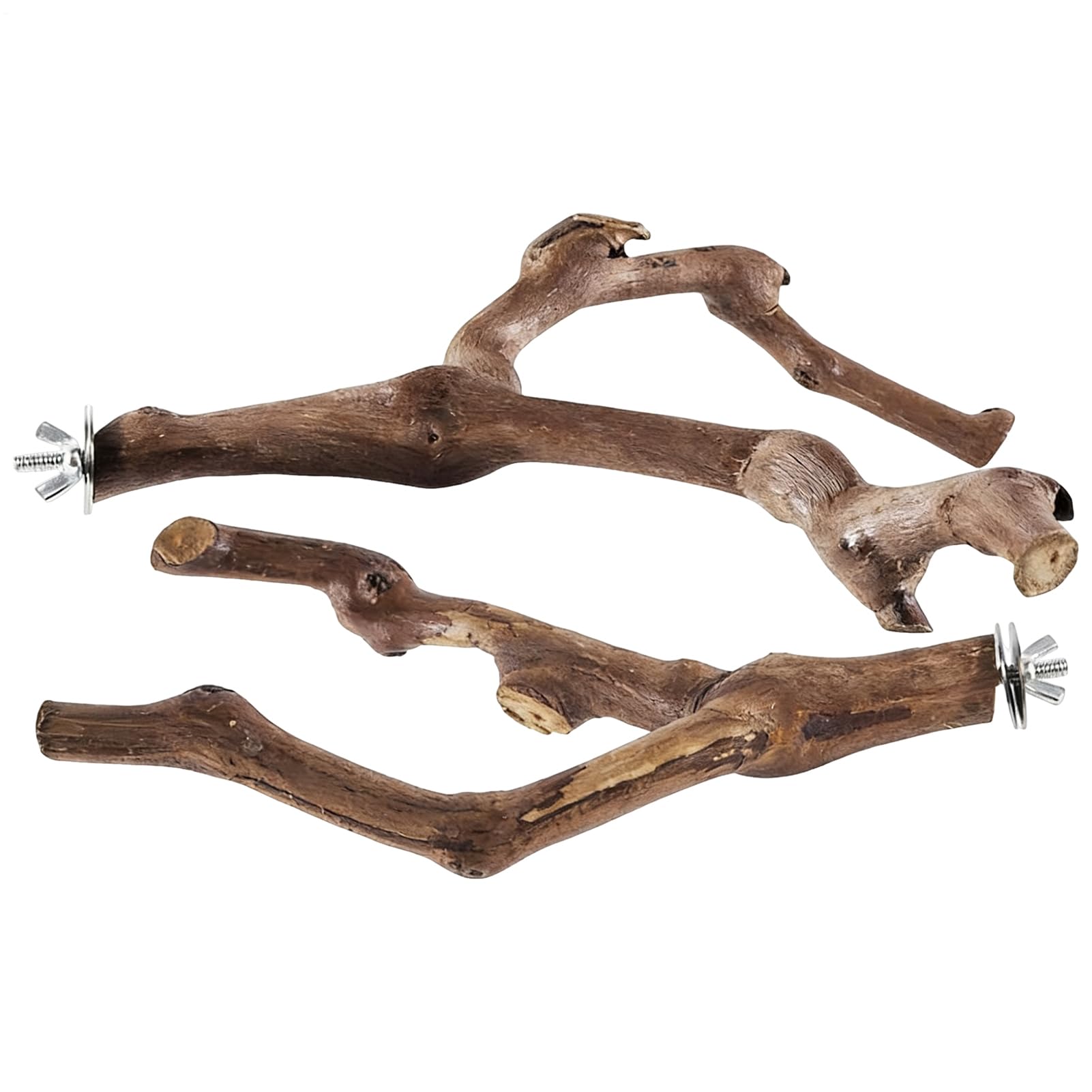 Vogelsitzstange 6 Stück Holz rutschfest