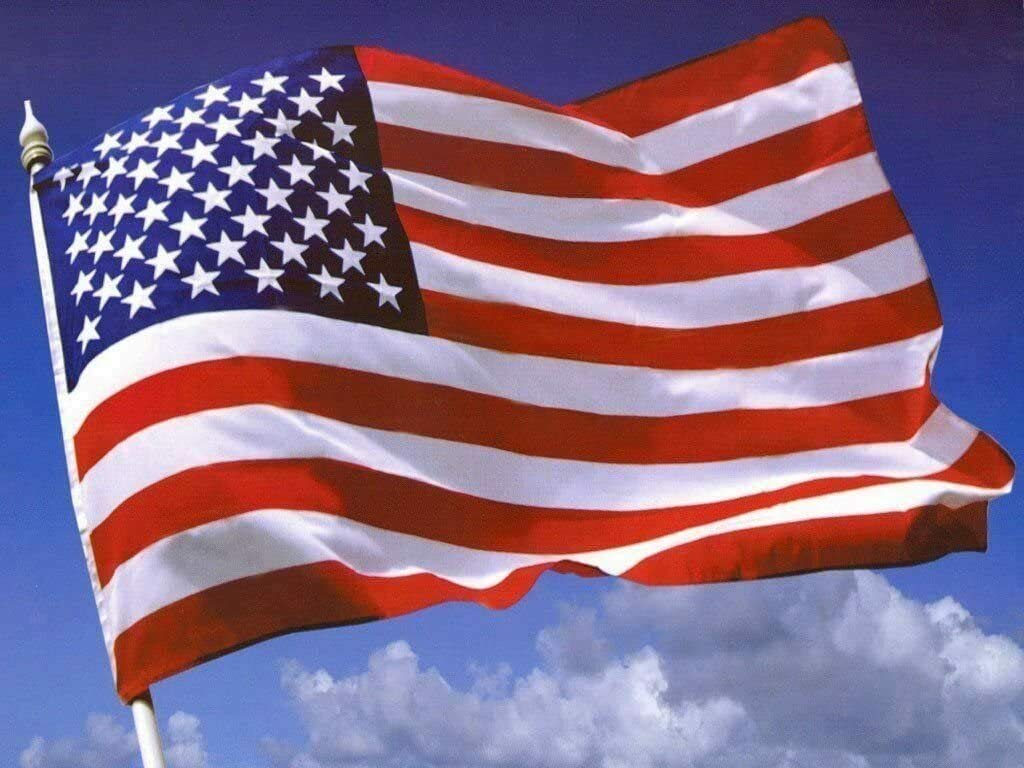 Free Walker USA Flagge 1,5x2,4 M - Premium Nylon Mit Messingösen Für Innen & Außen