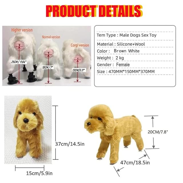 Foto 6 de 7 de Juguete de apareamiento para perros machos, Vent Sex Silicona Simulación Perro Apareamiento Juguete