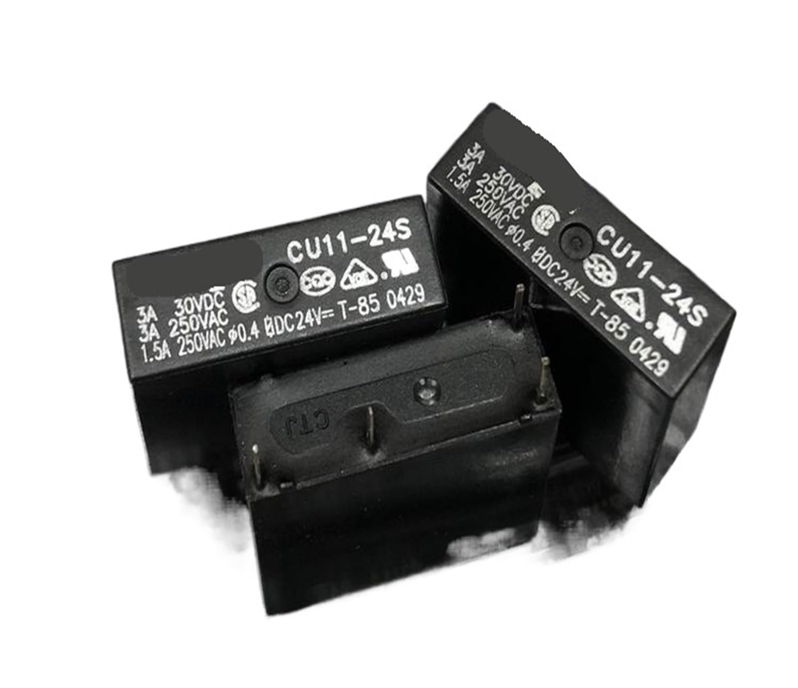 Composant Relais NISZA 1 Relais CU11-24S 46F-24V-3A 4 Broches Électronique