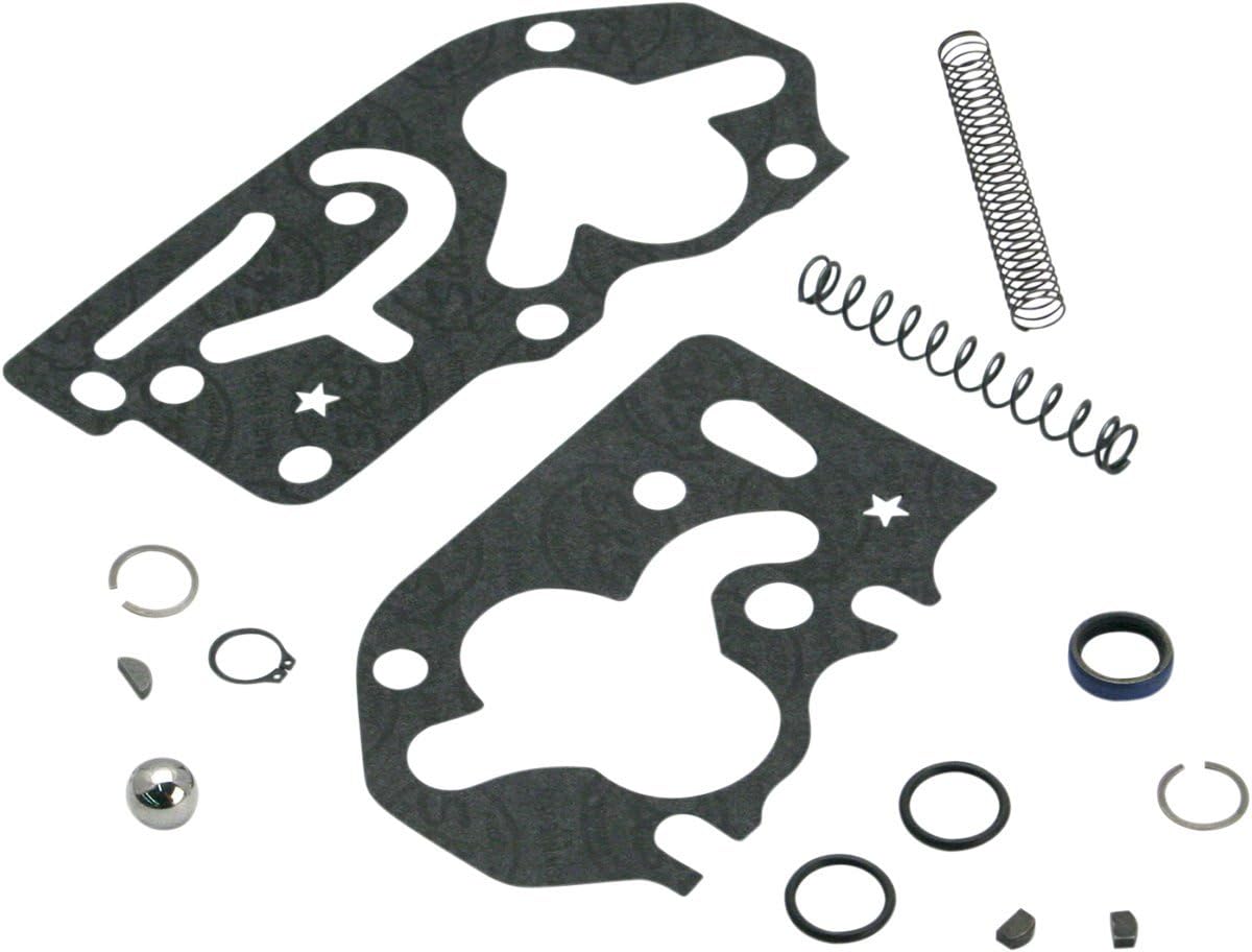 S&S Cycle HVHP Oil Pump Master Rebuild Kit Compatible for Harley-Davidson Big Twin 92-99