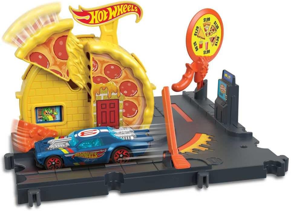 Mattel – Hot Wheels City Speedy Pizza Pick-Up/from Assort