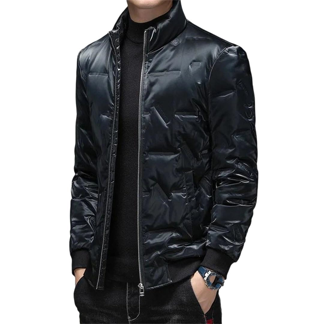 Mens Winter Casual Streetwear White Duck Down Trenchcoats Jacket Coats