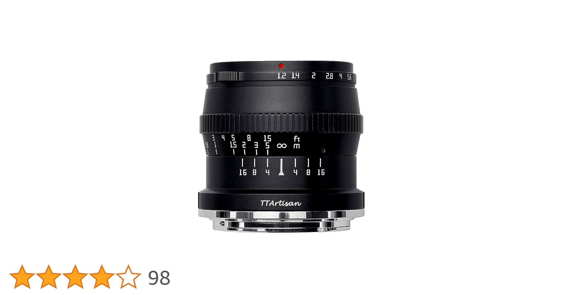 Amazon.co.jp: TTArtisan 50mm F1.2 Zマウント 単焦点レンズ APS