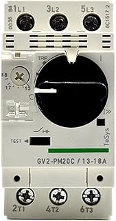 GV2-PM20C Magnetic Motor Circuit Breaker GV2PM20C 13-18A 3P Knob Type 1Pcs