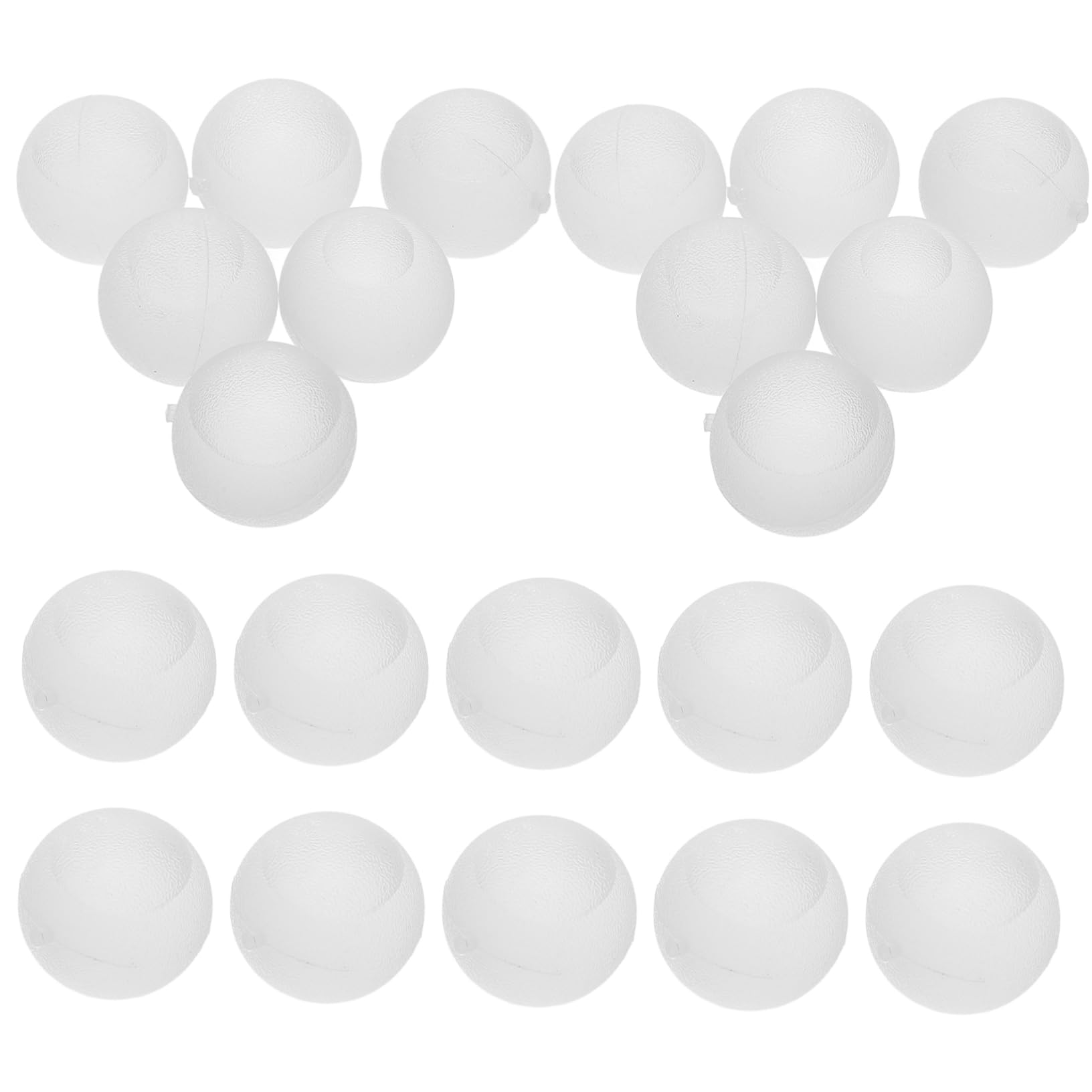 Cubitos y Decorativos de Plástico de Hielo Redondos 24 Reutilizables Fáciles de Almacenar para Whisky y Bebidas para Cenas Íntimas y Barbacoas de Verano