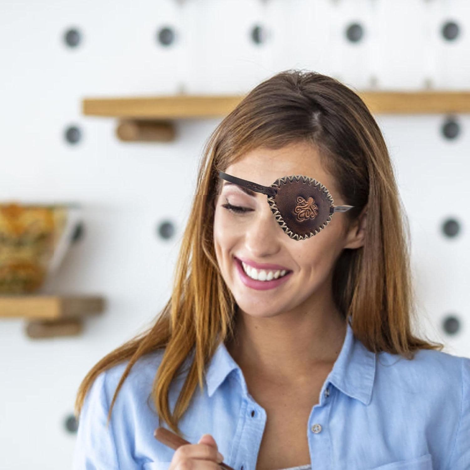 Gelamu 目隠し ハロウィーンパーティー 海賊眼帯 コスプレ用小物 片目眼帯 アイマスク Gelamu 目隠し ハロウィーンパーティー 海賊眼帯 コスプレ用小物 片目眼帯 アイマスク