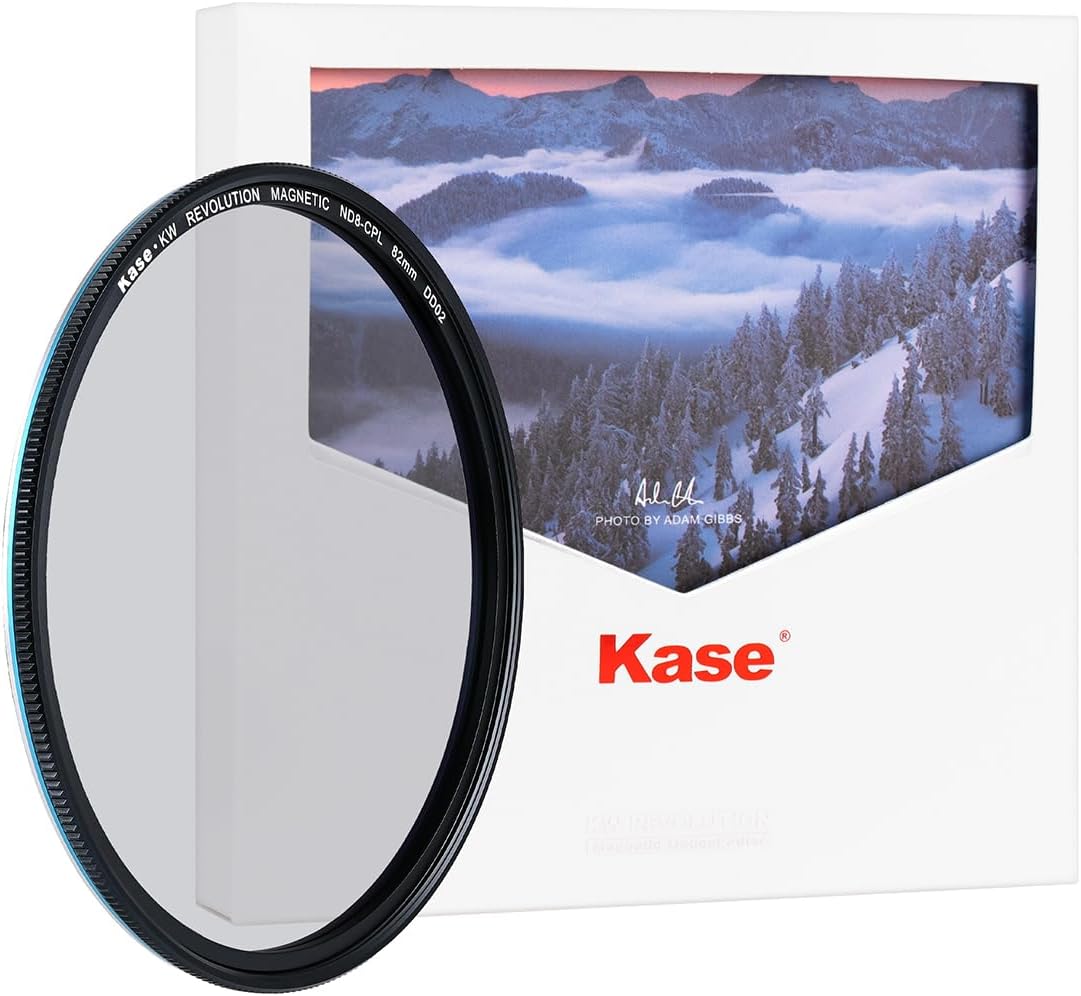 KW Revolution ND8-CPL, with Magnetic Adapter Ring (82mm)