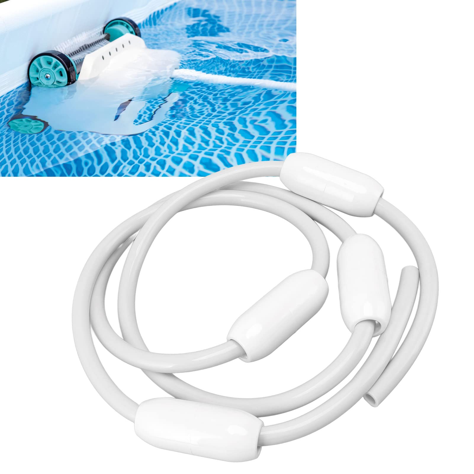 Remplacement du Tuyau d'alimentation du Nettoyeur de Piscine D45, 10 Pieds avec 4 flotteurs D10