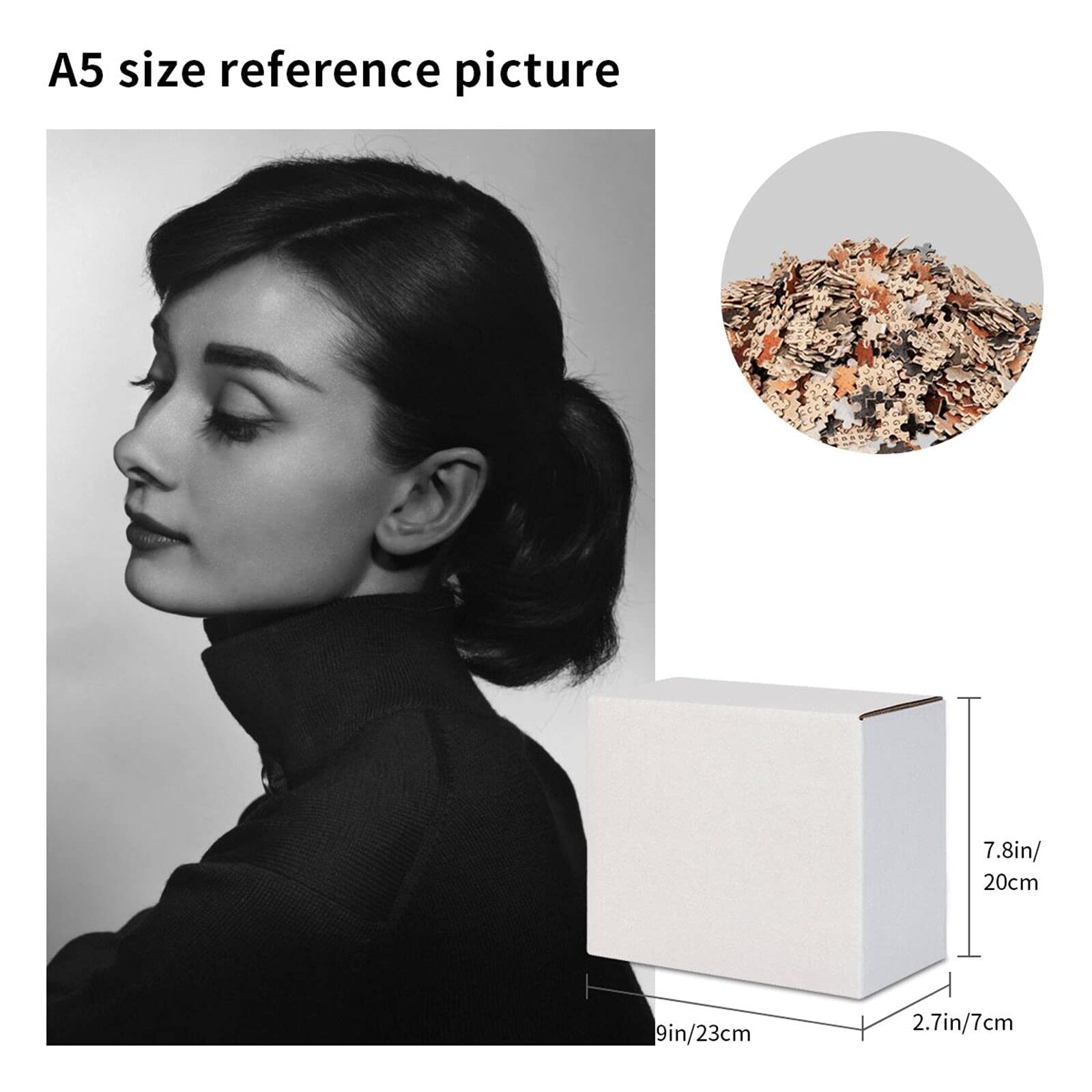 Amazon | 1000ピース ジグソーパズル オードリー・ヘップバーン Audrey