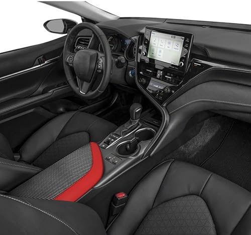 Miniatura 9 de Funda para reposabrazos de consola central de automóvil para Camry 2018-2020 2021 2022 2023, de piel, antiarañazos, funda de asiento, protector de