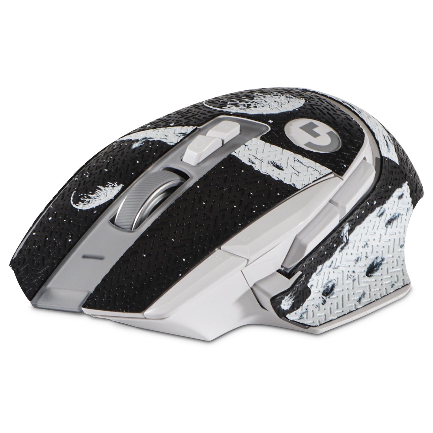IMMOENUC Mouse Grip Tape for Logitech G502 X & Plus & Lightspeed Gaming Mouse, Anti Slip Skin, Earth Pattern