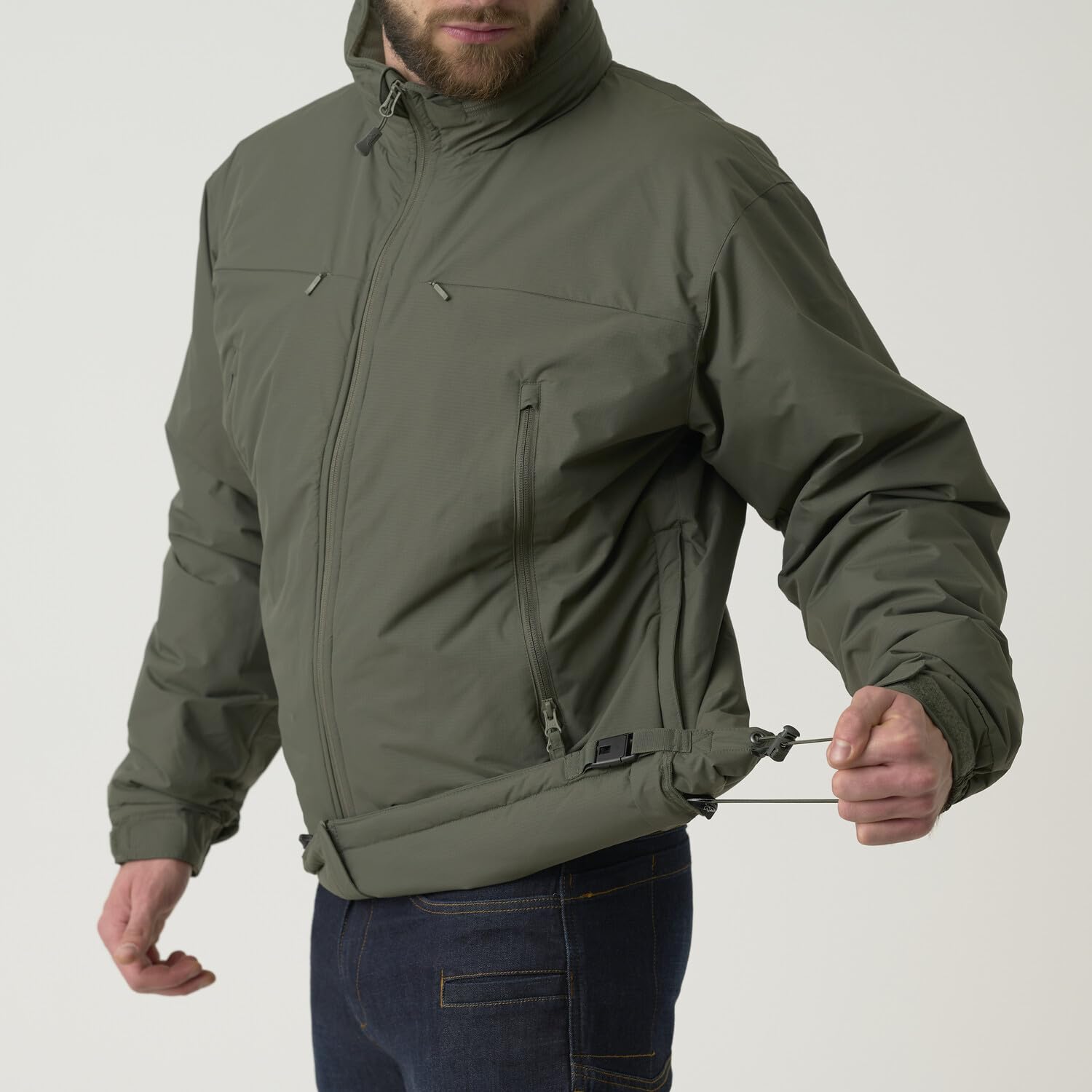 Helikon-Tex Husky Tactical Veste d'hiver – ClimaShield Apex 100 g – Noir