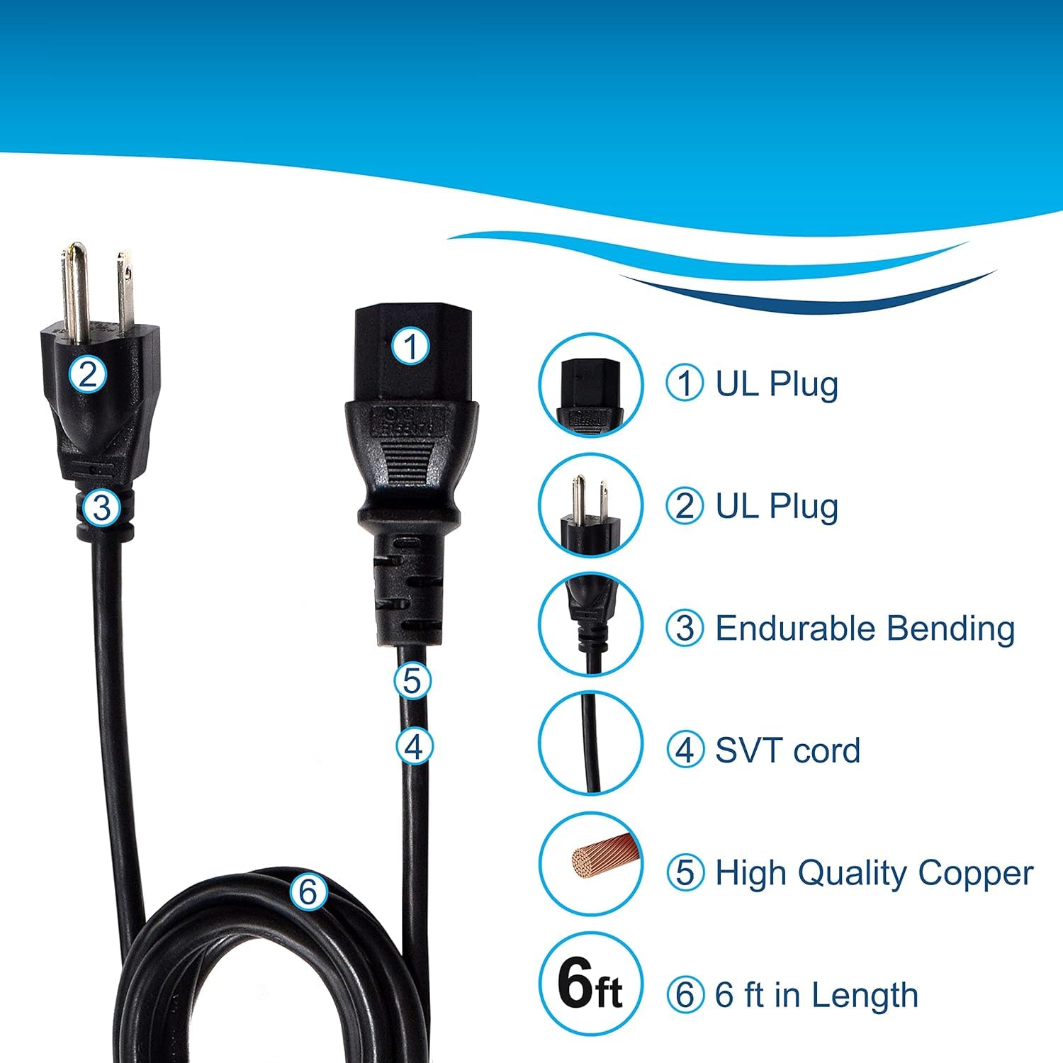 Amazon.com: HQRP AC Power Cord Compatible with Saeco 183921850
