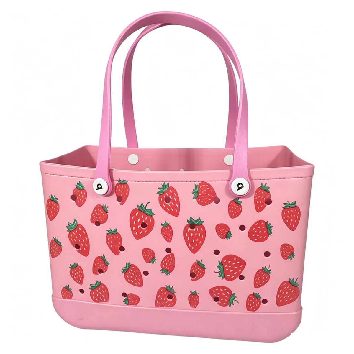 Sac de courses étanche à motif fruits et grand sac fourre-tout en EVA pour femme