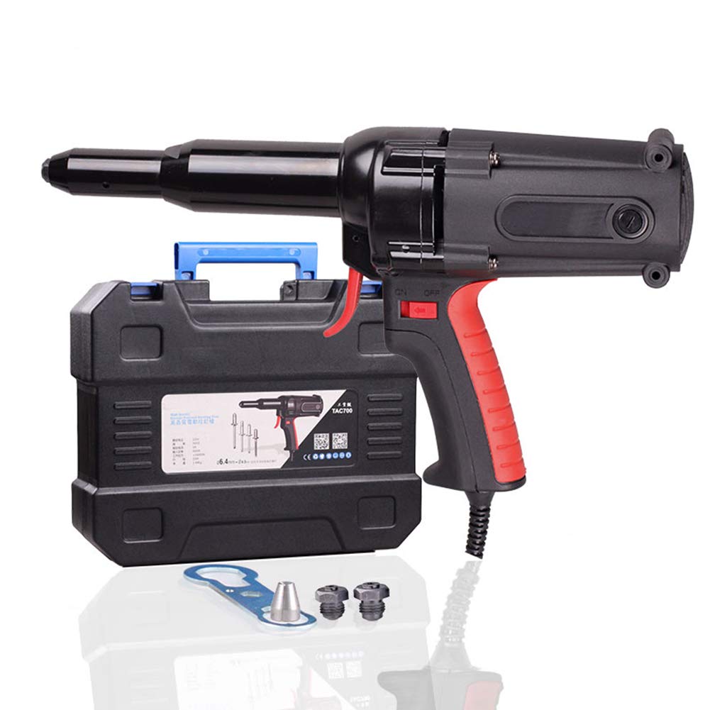 Nitownica elektryczna 220 V/600 W, nitownica elektryczna o dużej wytrzymałości 6,4 mm