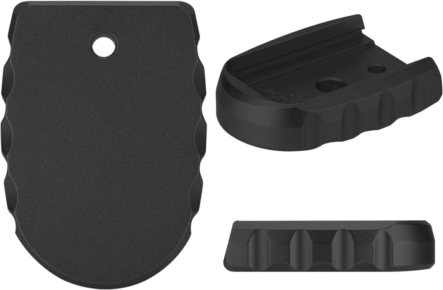 NDZ Performance Magazine Base Plate for Sig P365 X Macro & P365 Fuse – Laser Engraved Anodized Aluminum with Grooved Ridges – Choose Plate Color & Design